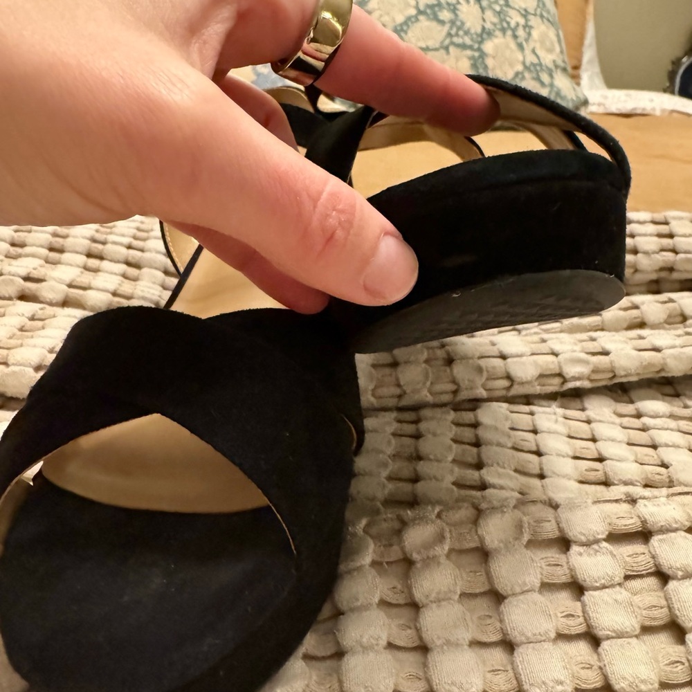 Aerosoles Cosmos Black Women's Platform Sandals - Picture 8 of 8